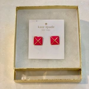 Kate Spade Pink Stud Earrings